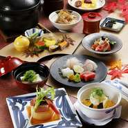 当店人気ＮＯ１商品。季節の食材を組み込んでおります。

