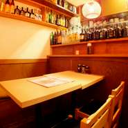 アラカルトでも飲み放題できます。
２時間飲み放題1500円、3時間飲み放題もあります！