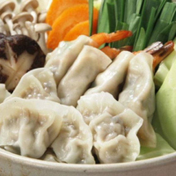 野菜たっぷり!餃子鍋