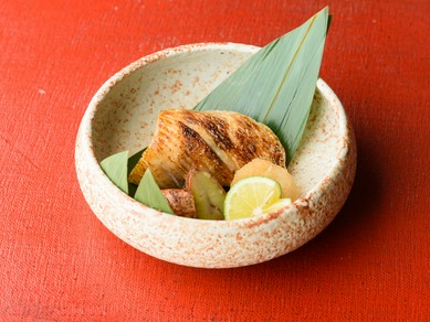 金沢を代表する高級魚・のどぐろを『焼物』でいただく