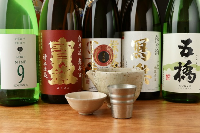 日本酒にこだわっている
