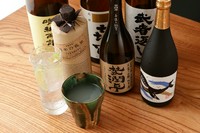 焼酎ボトルキープも承ります。