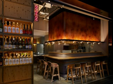 シェフの技を望める特等席