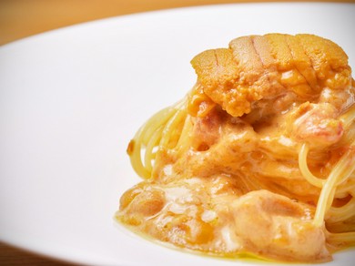 ウニパスタ
