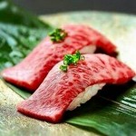 大人気★『和牛の肉寿司』短角牛を贅沢に使用したシェフ絶品menu★