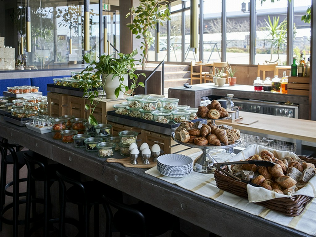 こだわりの朝食ビュッフェ