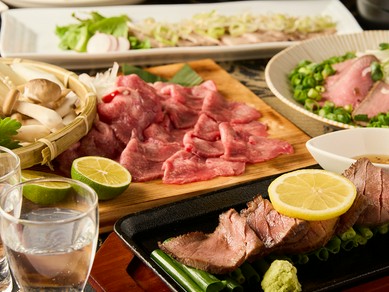 厚切り牛タン焼き等、豪華メニューもご用意