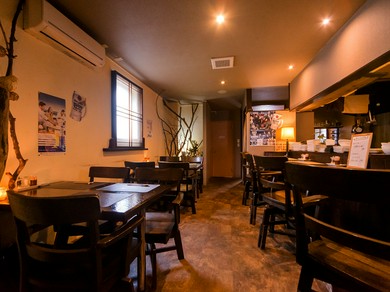 カウンター席がある