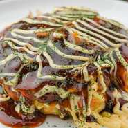 小町のお好み焼き（豚玉）