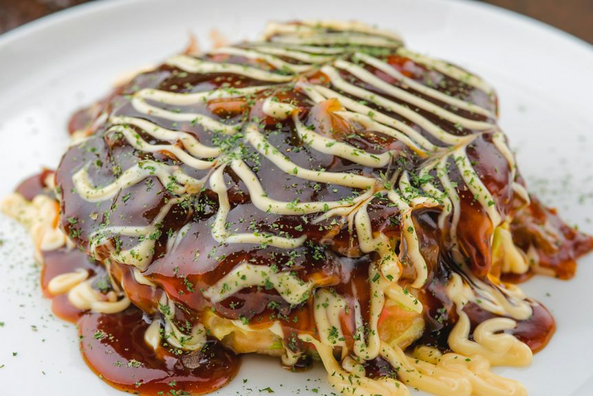 小町のお好み焼き（豚玉）