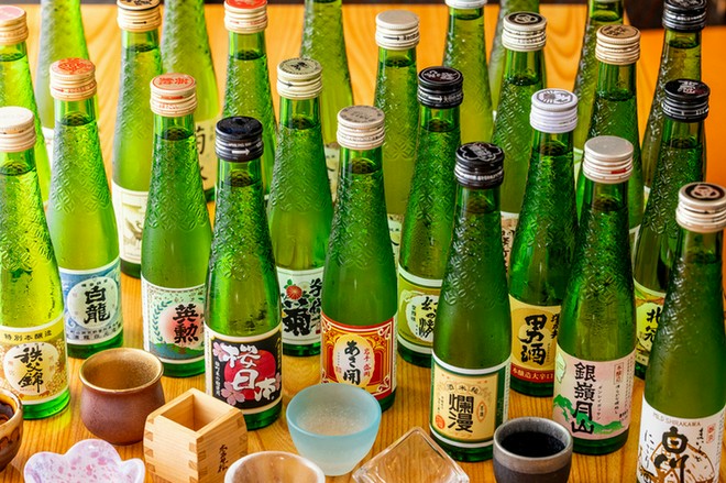 日本酒にこだわっている