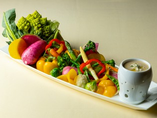 大田市場より直送の旬の新鮮野菜