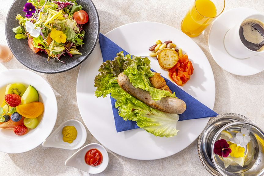 「至福の朝食」地産地消・東京野菜をふんだんに使った洋朝食