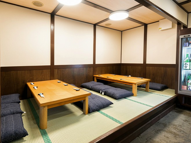 座敷がある