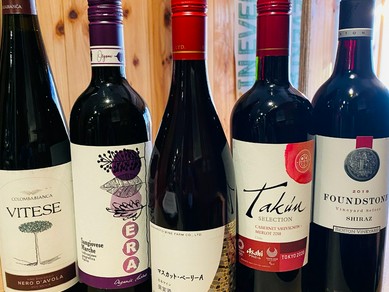 ワインと自家製サワー