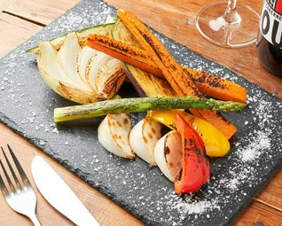 7種野菜の焼盛り