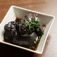 バルサミコの味をじっくり染み込ませています◎
おつまみにピッタリ！