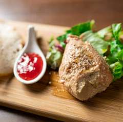 フォアグラと鶏レバーのムース