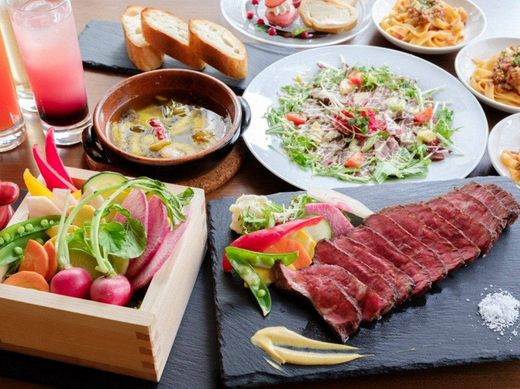 ランチコースや女子会コースなどシーンに応じたコースもご用意