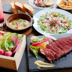 ランチコースや女子会コースなどシーンに応じたコースもご用意