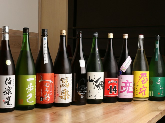 日本酒にこだわっている