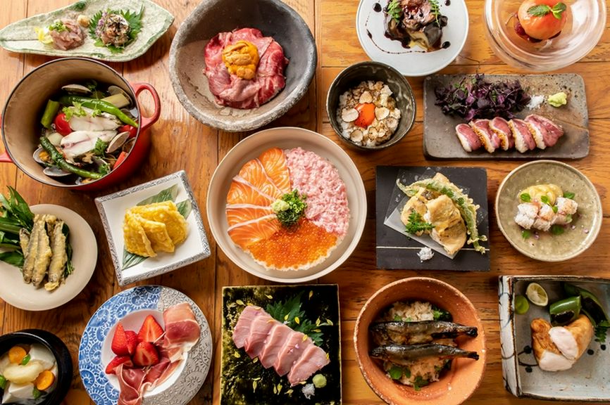 「楽しんで頂鯛(いただきたい)!」彩り豊かな料理の数々