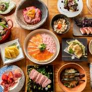 「楽しんで頂鯛(いただきたい)！」彩り豊かな料理の数々