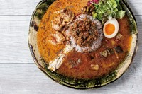 辛口キーマ、スパイスチキン、気まぐれが一度に食べられる欲張りな方にはピッタリな内容です！