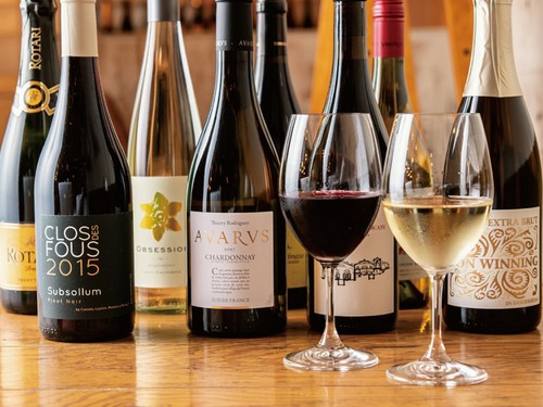 グラスワインは15銘柄以上