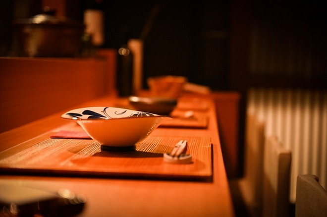 カウンター席がある