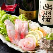 金目鯛刺身　3300円