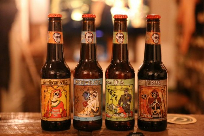 ビールにこだわっている