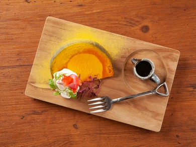 まるごとカボチャプリン