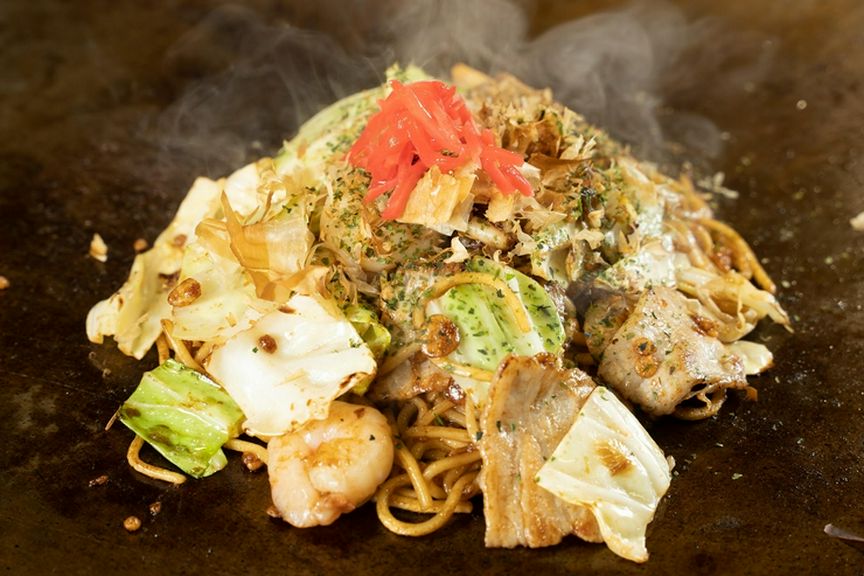 一度食べたらヤミツキ。えびす焼き