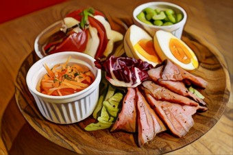 前菜の盛り合わせ5種