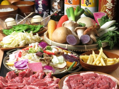 特上ラム、つまみ6種が3,300円(税込)食べ放題★2時間飲放題付★