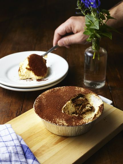 シェフ アンドレアのお母さんのレシピ。ラム酒が香ります