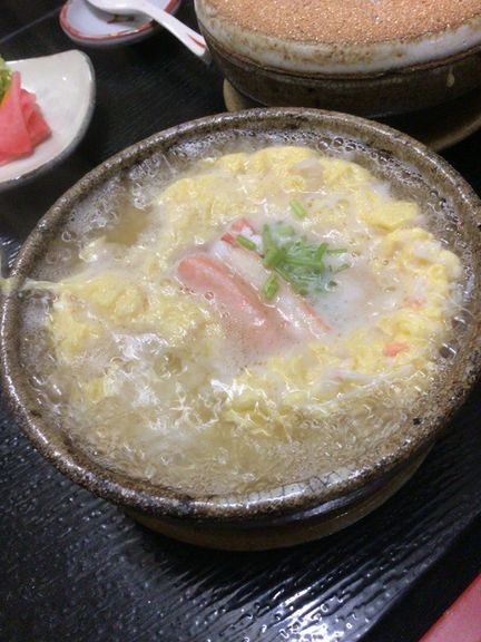 蟹雑炊