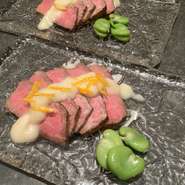 13200円のコースにはお肉料理が加わります。