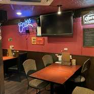 テレビも見られて食事会としても最適です。