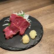 馬刺し　上赤身