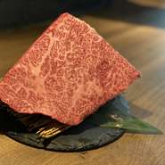 本当に旨い和牛のみを仕入れ、ご提供しております。