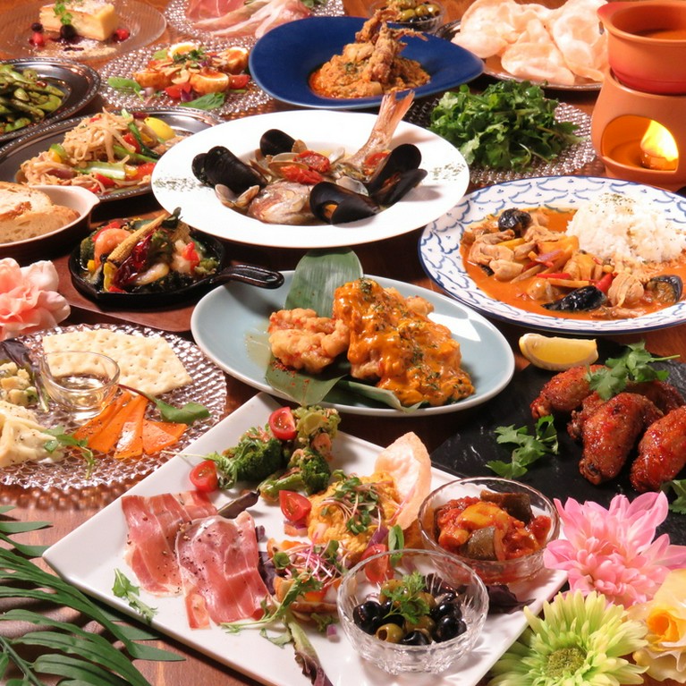 アジアンバル607京都駅 京都駅 イタリアン ヒトサラ