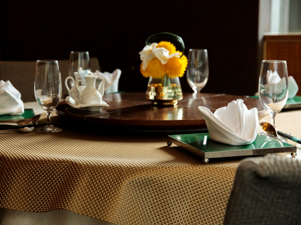 ゆったりできる半個室