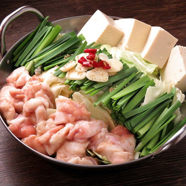 国産牛もつ鍋