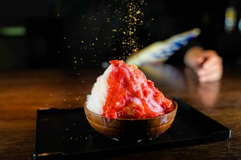 大人のご褒美かき氷