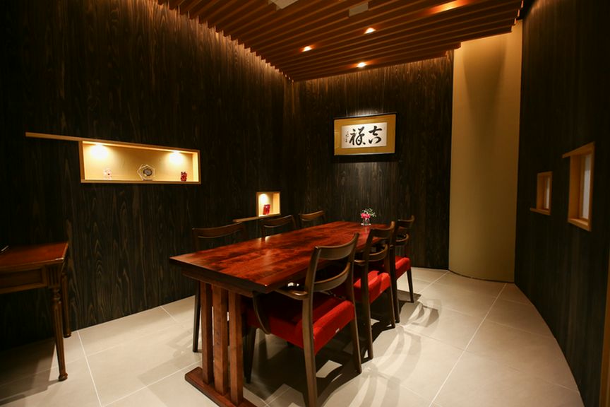 完全個室でございます。