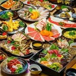 地元宮崎の食材をふんだんに使用した料理を楽しめる、2h飲み放題付きコースを多数ご用意しております。女子会やご友人の飲み会をはじめ、名物を堪能したいご旅行の方にもおすすめです！