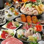 小さいお店、だからこそできる最高のおもてなし。厳選した食材を使った最高の料理と老若男女に好まれる飲み放題の種類でどんなシーンでも重宝されます。
