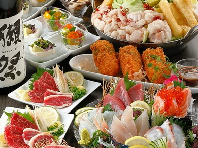 最高の料理と豊富なドリンク、コース料理にも自信あり